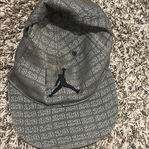 Jordan Kids' Gray 23 Pattern Hat